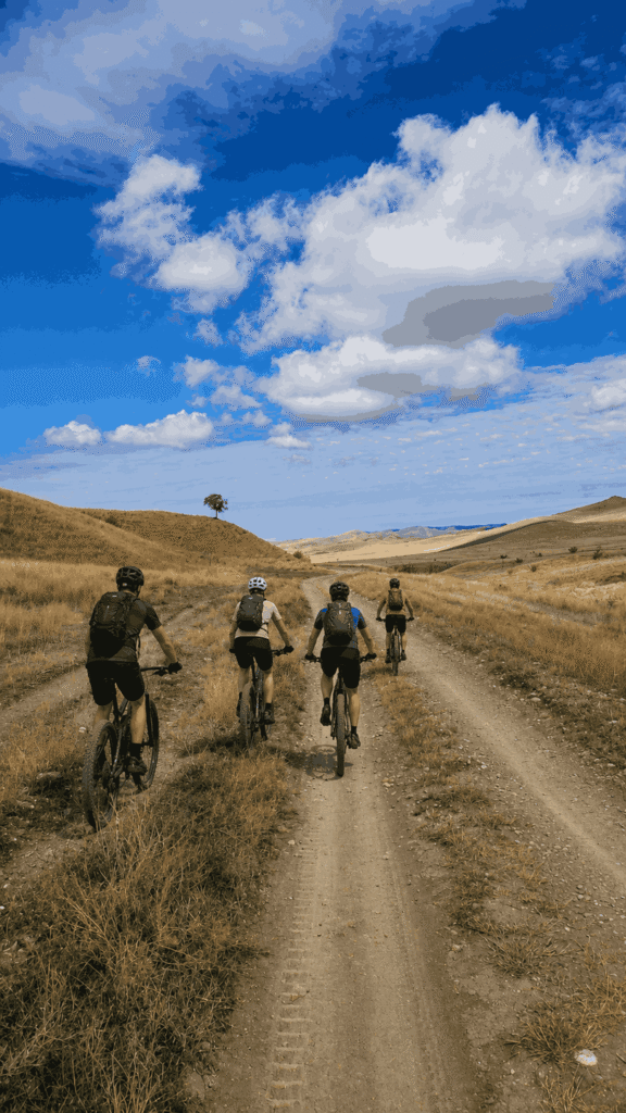 ShredGeorgia group Vashlovani MTB tour Georgia